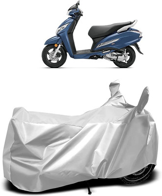 OXTAUL Two Wheeler Cover for Bajaj(Activa 125, Silver)