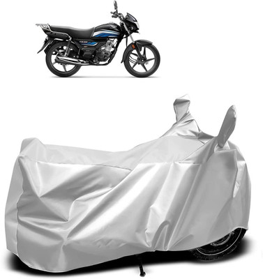 OXTAUL Two Wheeler Cover for Bajaj(CD, Silver)