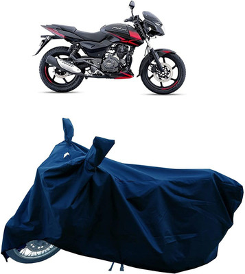 KEDIT Two Wheeler Cover for Bajaj(Pulsar 150 DTS-i, Blue)