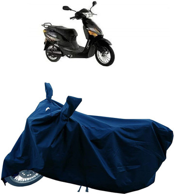 KEDIT Two Wheeler Cover for Hero(Electric Zippy, Blue)