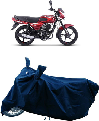 KEDIT Two Wheeler Cover for Bajaj(CT110, Blue)