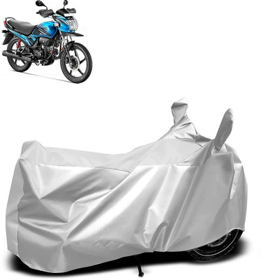 OXTAUL Two Wheeler Cover for Hero(Passion Pro TR, Silver)