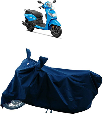 KEDIT Two Wheeler Cover for Hero(Pleasure, Blue)
