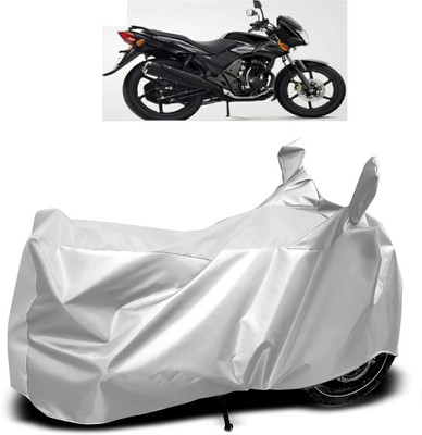 OXTAUL Two Wheeler Cover for TVS(Flame 125, Silver)
