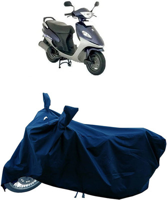KEDIT Two Wheeler Cover for Bajaj(Fusion, Blue)