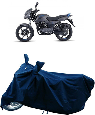KEDIT Two Wheeler Cover for Bajaj(Pulsar 125, Blue)
