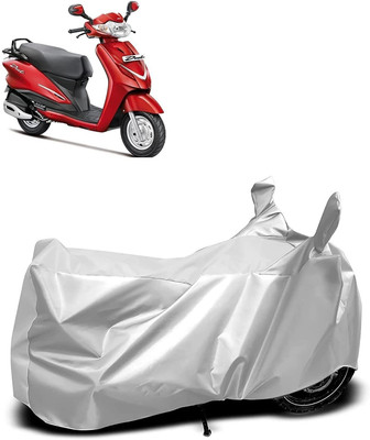 OXTAUL Two Wheeler Cover for Hero(Duet VX 110CC, Silver)