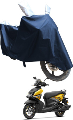 SS FOR YOUR SMART NEEDS Two Wheeler Cover for Yamaha(Ray-ZR 125FI BS6, Blue, White)