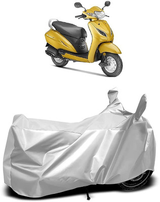 OXTAUL Two Wheeler Cover for Bajaj(Activa 5G, Silver)