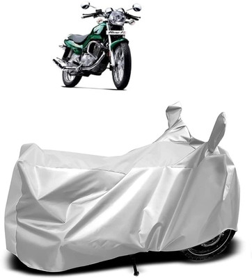 OXTAUL Two Wheeler Cover for TVS(Fiero FX, Silver)