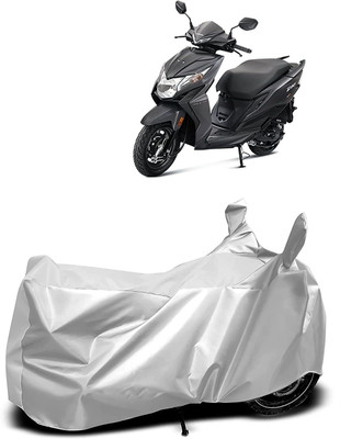 OXTAUL Two Wheeler Cover for Bajaj(Dio, Silver)
