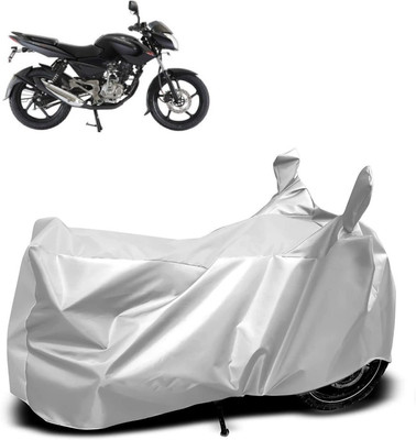 OXTAUL Two Wheeler Cover for Bajaj(Pulsar 135 LS DTS-i, Silver)