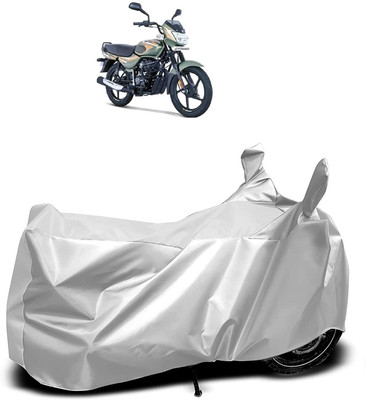 OXTAUL Two Wheeler Cover for Bajaj(CT100, Silver)