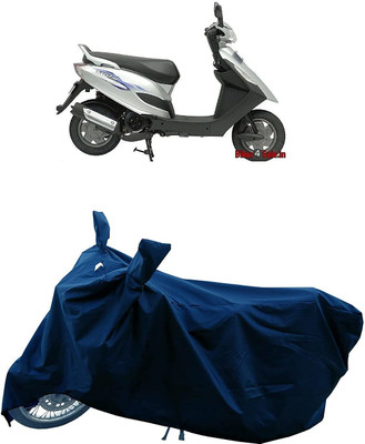 KEDIT Two Wheeler Cover for Bajaj(Kristal, Blue)