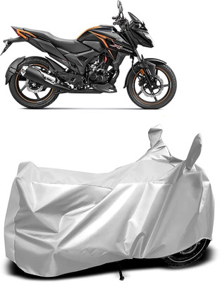 OXTAUL Two Wheeler Cover for Bajaj(X-Blade, Silver)