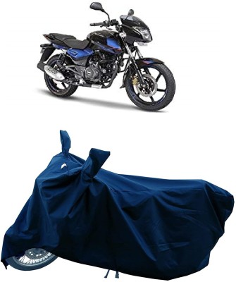 KEDIT Two Wheeler Cover for Bajaj(Pulsar 180 DTS-i, Blue)