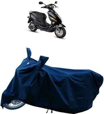 KEDIT Two Wheeler Cover for Hero(Electric Cruz, Blue)