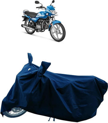 KEDIT Two Wheeler Cover for Hero(HF Deluxe BS6, Blue)