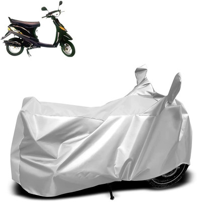 OXTAUL Two Wheeler Cover for Bajaj(Spirit, Silver)