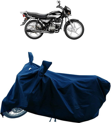 KEDIT Two Wheeler Cover for Hero(Splendor, Blue)