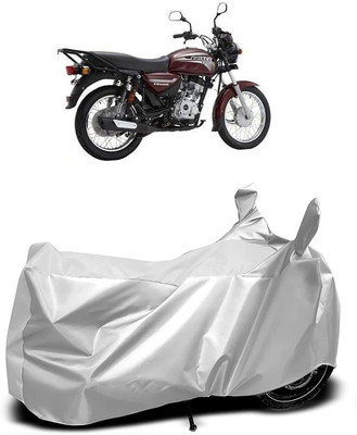 OXTAUL Two Wheeler Cover for Bajaj(Boxer, Silver)
