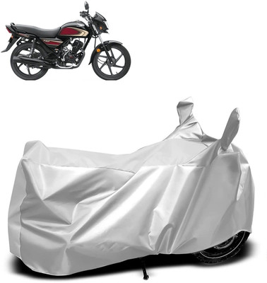 OXTAUL Two Wheeler Cover for Bajaj(Dream Neo, Silver)