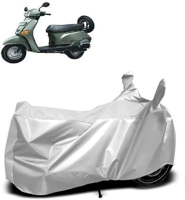 OXTAUL Two Wheeler Cover for Bajaj(Eterno, Silver)