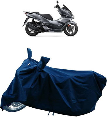 KEDIT Two Wheeler Cover for Honda(PCX 125, Blue)