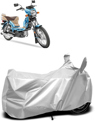OXTAUL Two Wheeler Cover for TVS(XL 100 Comfort, Silver)