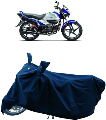 KEDIT Two Wheeler Cover for Hero(Splendor I Smart, Blue)