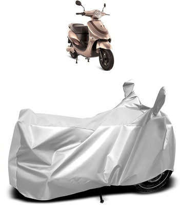 OXTAUL Two Wheeler Cover for Hero(Electric Photon, Silver)