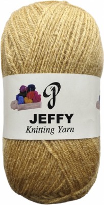 JEFFY BlueBell 300 GM (1 BALL, 100 GM EACH)Wool Ball Hand Knitting Wool, Shade No-80