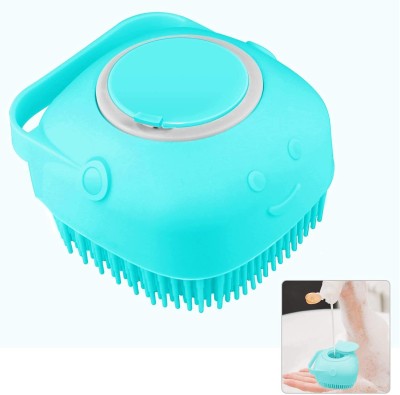 jyot creation Bath Brush with Liquid Soap Dispenser For Shower Deep Cleaning Scrub Massage