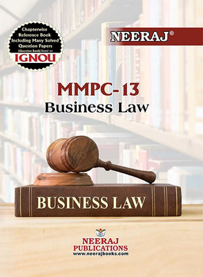 Neeraj Publication MMPC-13 BUSINESS LAW| English Medium(Paperback, NEERAJ PUBLICATIONS)