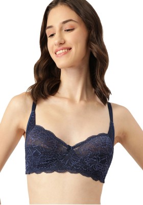 LEADING LADY Women T-Shirt Non Padded Bra(Blue)