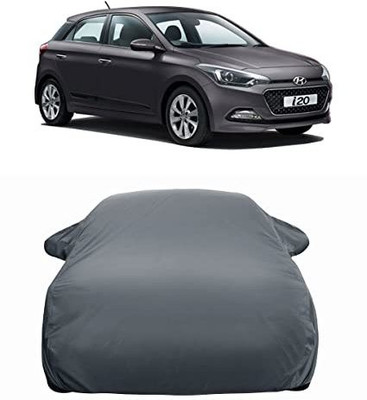 Anlopeproducts Car Cover For Hyundai i20 Active 1.2 (With Mirror Pockets)(Grey)