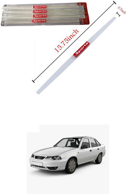 XZRTZ Car Side Door Edge Bumper, Anti-Scratch Protection Guards Trim Stickers S304 Matte, Glossy Daewoo, Universal For Car Cielo, Universal For Car Side Garnish