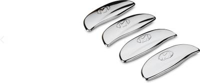 Auto Krome Handle Cover/Catch Cover/ Door handle cover Chrome Plated Hyundai Santro Xing (Set of 4 Pcs) Car Door Panel  (Silver)