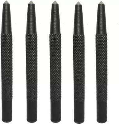 ASAONE Center Punch Drift Punch 100mm Pack Of 5 Centre Punch Drift Punch 4inch Pack Of 5 Paring Chisel(10 mm Blade)