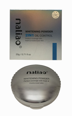 maliao Whitening Power 2 In1 Oil Control Double Compact Soft Ivory Compact(Soft Ivory, 20 ml)