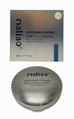 maliao Whitening Power 2 In1 Oil Control Double Compact White Ivory Compact(White Ivory, 20 ml)