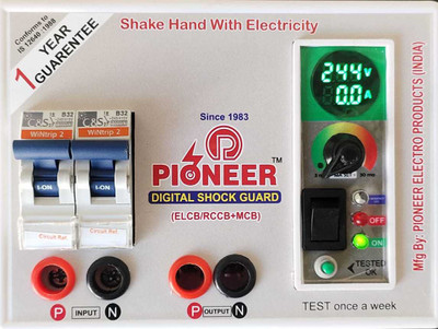 Pioneer Digital Shock Guard ELCB/RCCB + MCB DPSVLED 32 MCB(2)