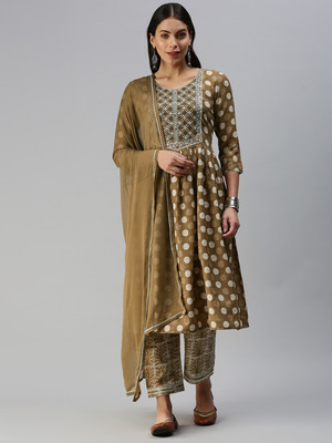 SheWill Women Kurta Pant Dupatta Set