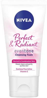 NIVEA PERFECT & RADIANT CLEANSING FOAM FACE WASH Face Wash  (100 ml)