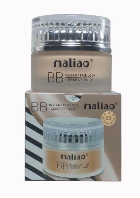 maliao BB Instant Fair Look Make Up Finish Foundation Natural Beige Foundation(Natural Beige, 50 ml)