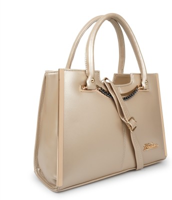 ROLEXO Women Beige Handbag