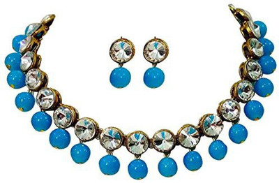 tech edge Alloy Blue Jewellery Set(Pack of 1)