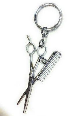 Jdp Novelty JdpNovelty Metallic Scissors Keyring | Bag Hanging Jewellery Key Chain Key Chain