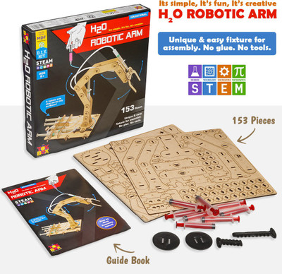 Toysbox H2O Robotic Arm. A Robotic Arm that works only on water(Multicolor)