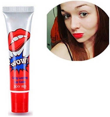 ARRX Lip Gloss Waterproof Peel Off Liquid Tint Matte Magic Long Lasting Lipstick(15 g, Red)